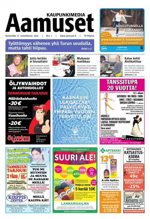 Tilaa Aamuset lehti
