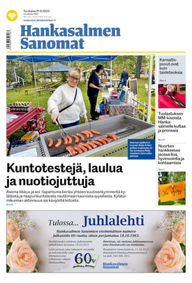 Tilaa Hankasalmen Sanomat lehti