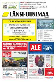 Tilaa Länsi-Uusimaa lehti