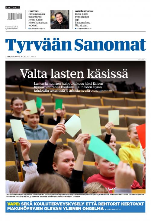 Tilaa Tyrvään Sanomat lehti